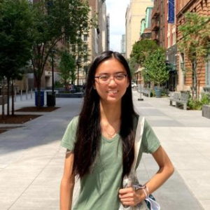 Image of student researcher, Angela Jiang.